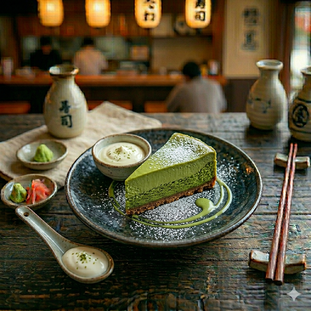 Green Tea Cheesecake